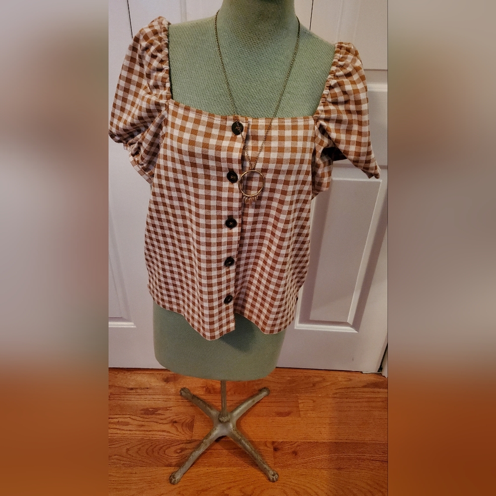 Made well peasant top